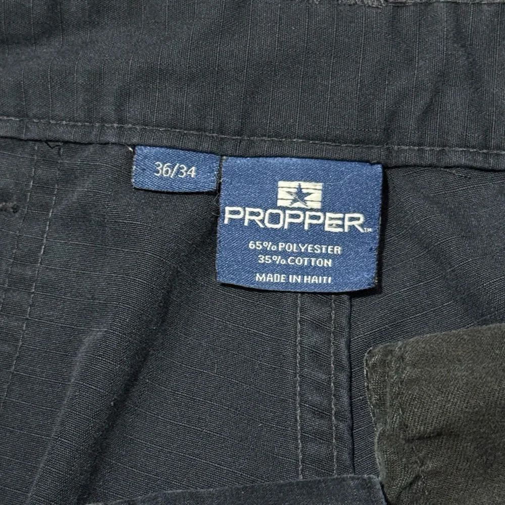 Propper Tactical Cargo Pants Ripstop Navy Blue Utility Work Pants Men’s 36X34